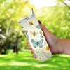 Wildflowers and Butterfly Boho Summer Vibes20oz Sublimation Tumbler Wrap PNG