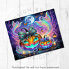 Boo Season Retro Ghost & Pumpkin Neon Halloween 20oz Sublimation Tumbler Wrap PNG