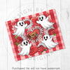 Cute Valentine's Day Cupid Ghosts Teddy Bear Tumbler Wrap 20oz Sublimation Tumbler Wrap PNG