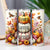 Thankful Grateful Blessed Thanksgiving Pumpkins 20oz Sublimation Tumbler Wrap PNG