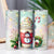 Cute Snowman Christmas Coffee Cup 20oz Sublimation Tumbler Wrap PNG