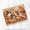 Cute Halloween Animals with Ghosts 20oz Sublimation Tumbler Wrap PNG