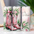 Pink Rustic Howdy Christmas Cowgirl Boots 20oz Sublimation Tumbler Wrap PNG