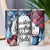 Sweaters, Snowflakes & Sleigh Bells Winter 20oz Sublimation Tumbler Wrap PNG