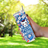 Postal Worker Cute Cat Mail Carrier 20oz Sublimation Tumbler Wrap PNG