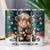 Everything is Fine, Highland Cow in Christmas Lights 20oz Sublimation Tumbler Wrap PNG