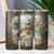 Trout Fishing & Deer Hunting Outdoor Sports 20oz Sublimation Tumbler Wrap PNG