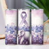 Alzheimer's Disease Awareness Elephant 20oz Sublimation Tumbler Wrap PNG